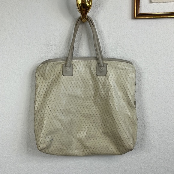 Jas M.B London Diamond XL Leather Shopper Tote Shoulder Bag - Picture 1 of 10